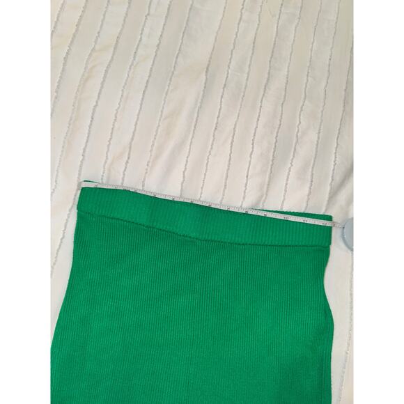 House of Harlow High Rise Flare Pants Green Women's Small Y2K Retro Shamrock - Picture 6 of 13